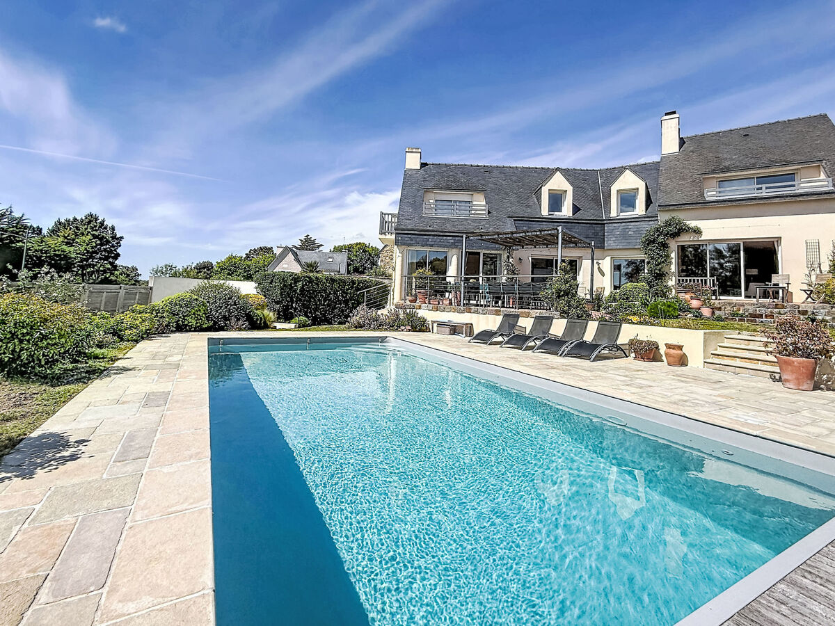 Villa Trugarez 7 chambres, piscine chauffée, vue mer - Photo 34