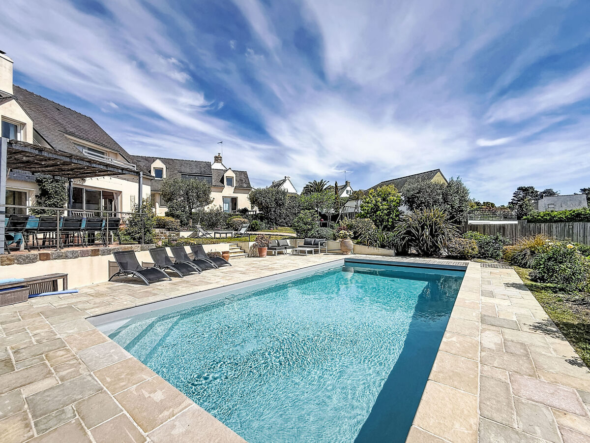 Villa Trugarez 7 chambres, piscine chauffée, vue mer - Photo 36
