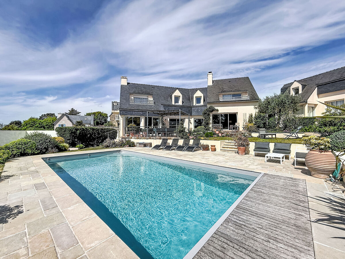 Villa Trugarez 7 chambres, piscine chauffée, vue mer - Photo 37