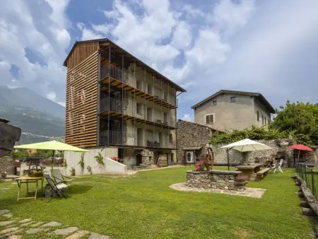 Antica Dimora Riat – Appartement rénové Valtellina : photo 23