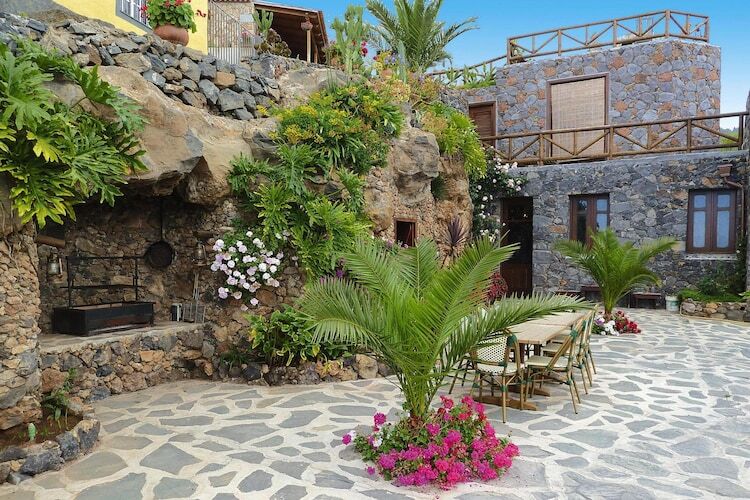 Torre del Sol : maison avec piscine intérieure à Vera de Erques - Photo 1