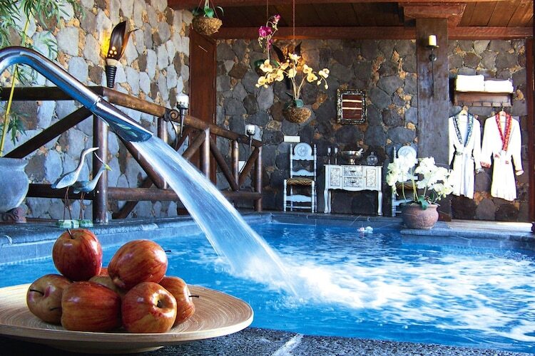 Torre del Sol : maison avec piscine intérieure à Vera de Erques - Photo 27