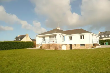 Location maison à Lampaul Plouarzel, Retraite panoramique avec vue sur mer en Bretagne
