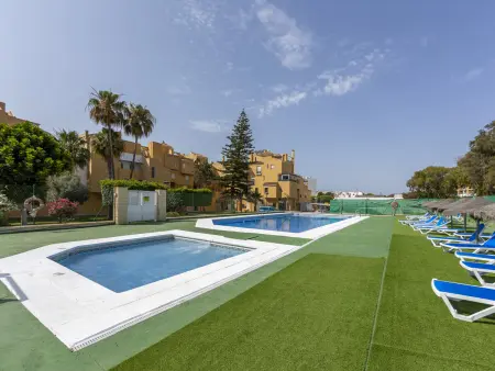 Location appartement à Roquetas de Mar, Appartement climatisé avec piscine - 6 pers.