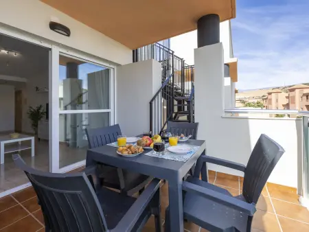 Duplex Palm Beach, terrasse privée, piscine - El Ejido : photo 18