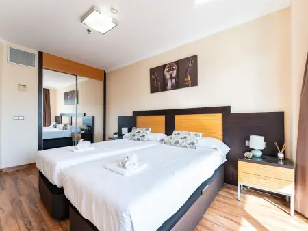 Appartement 4 pers. piscine et parking, plage proche : photo 17