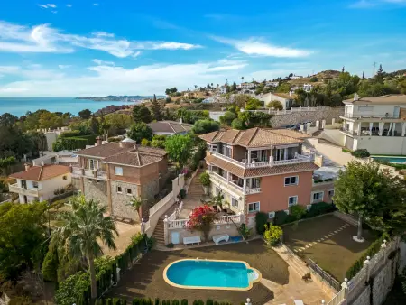 Villa panorama mer - pers., Location Villa 12 personnes à Benalmádena - Photo 1