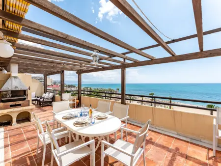 Penthouse vue mer à Torremolinos, 6 pers., terrasse : photo 13