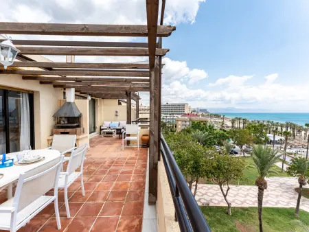 Penthouse vue mer à Torremolinos, 6 pers., terrasse : photo 14
