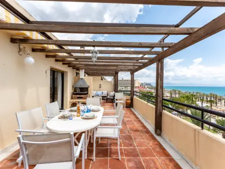 Penthouse vue mer à Torremolinos, 6 pers., terrasse : photo 15