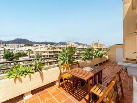 Penthouse vue mer à Torremolinos, 6 pers., terrasse : photo 17