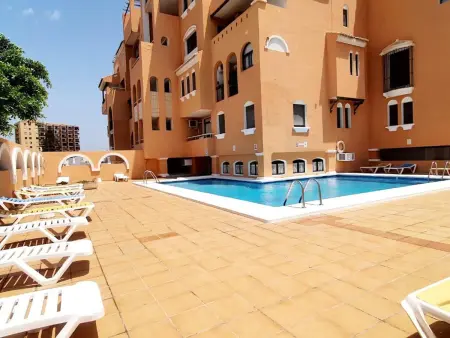 Appartement rénové face à la plage, piscine - 2 pers. : photo 32