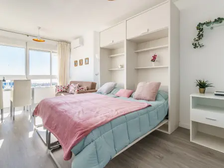 Location appartement à Torremolinos, Appartement avec piscine, vues aériennes - 2 pers.