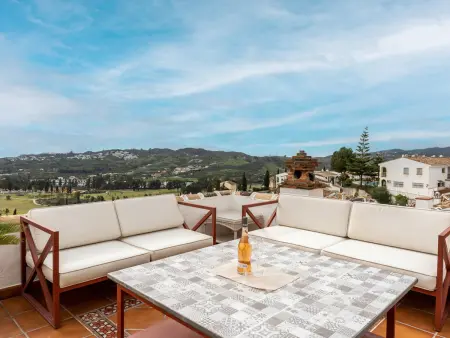 Appartement 2 chambres Mijas Golf, terrasse vue panoramique : photo 2
