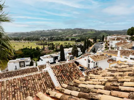 Appartement 2 chambres Mijas Golf, terrasse vue panoramique : photo 15