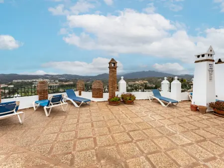 Appartement 2 chambres Mijas Golf, terrasse vue panoramique : photo 29