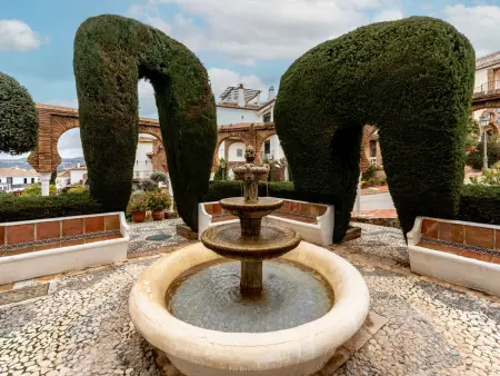 Appartement 2 chambres Mijas Golf, terrasse vue panoramique : photo 32