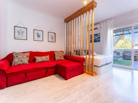 Appartement moderne Fuengirola, terrasse spacieuse à 1 km de plage : photo 5