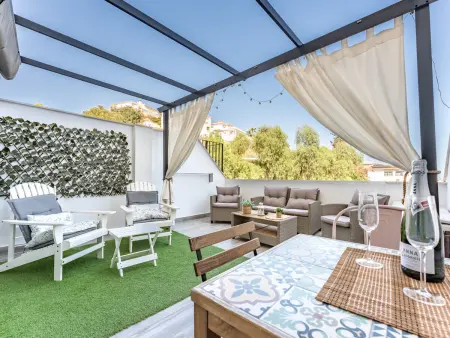 Appartement moderne Fuengirola, terrasse spacieuse à 1 km de plage : photo 13