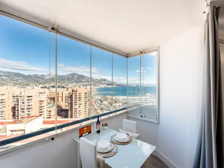 Chambre vue mer au 17e étage - Fuengirola, 50m plage : photo 18
