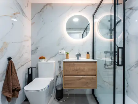 Appartement rénové 4 pers. à 10 min de la plage : photo 13