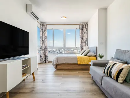 Location appartement à Torremolinos, Studio charmant avec piscine - 2+1 pers.