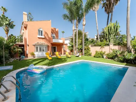Location villa à Estepona, Villa avec piscine et clim, Estepona - 6 pers.