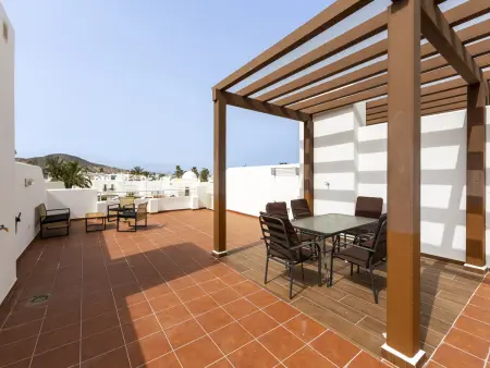 Attique 3 chambres vue mer - Plage Palmeral Mojácar : photo 25