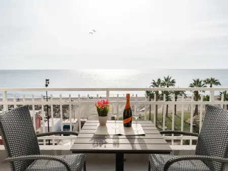 Appartement 4 pers., terrasse vue mer à Fuengirola : photo 1