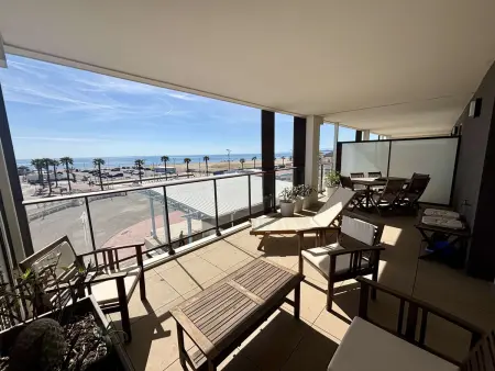 Location appartement à Port la Nouvelle, Appartement lumineux, vue plage - 5 pers.