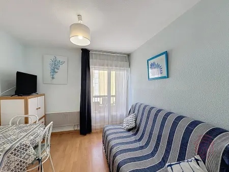 Studio 17 m² animaux acceptés, balcon - Lamalou-les-Bains : photo 3