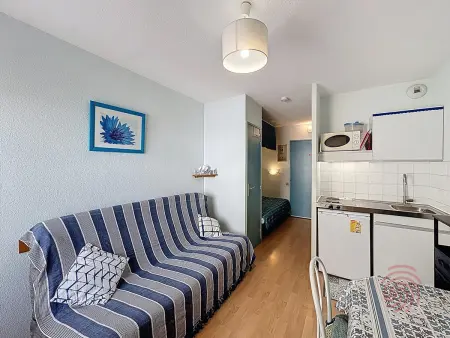 Studio 17 m² animaux acceptés, balcon - Lamalou-les-Bains : photo 7