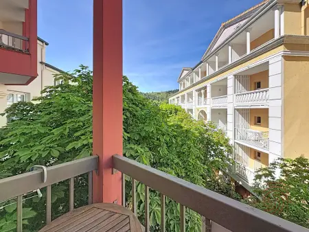 Studio 17 m² animaux acceptés, balcon - Lamalou-les-Bains : photo 16