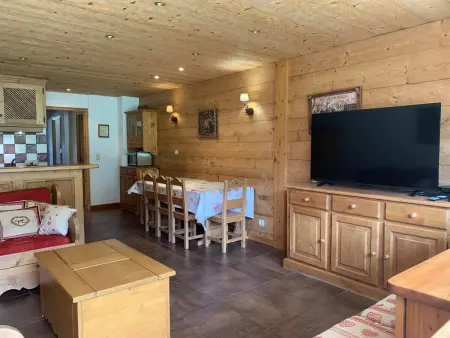 Location appartement à Pra Loup, Appartement sur pistes, 8 pers.