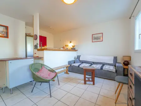 Duplex 7 pers. avec piscine, 3 km plages à Bias : photo 1