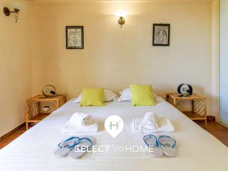 Villa vue mer et piscine privée - 8 pers., Villa 8 personnes à Bormes les Mimosas - Photo 10