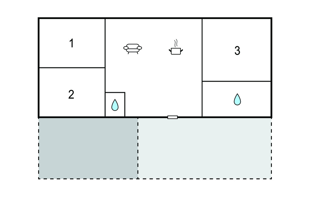 Mobil-home 3 chambres avec piscine chauffée - Photo 25