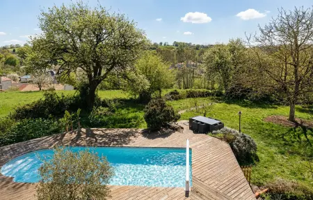Maison en pierre 8 pers. avec piscine privée à Sevremont : photo 2