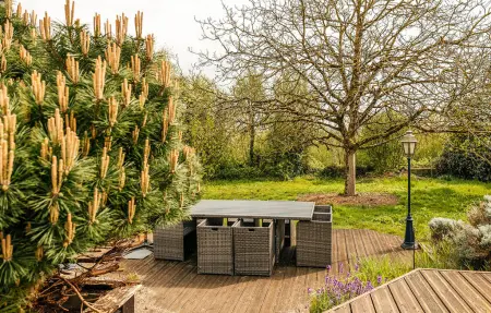 Maison en pierre 8 pers. avec piscine privée à Sevremont : photo 8