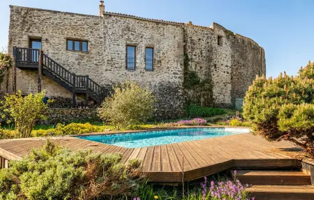 Maison en pierre 8 pers. avec piscine privée à Sevremont : photo 9
