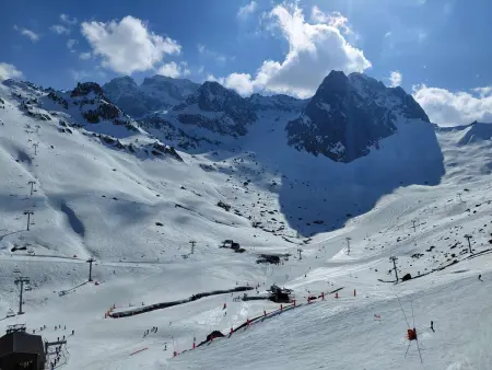 Appartement 6 pers. avec parking - Vue pistes La Mongie : photo 12