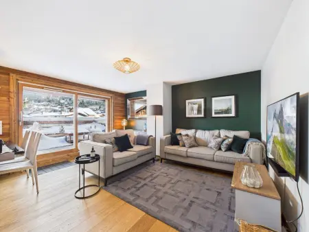 Appartement 4 pers, centre Les Gets, vue pistes : photo 1