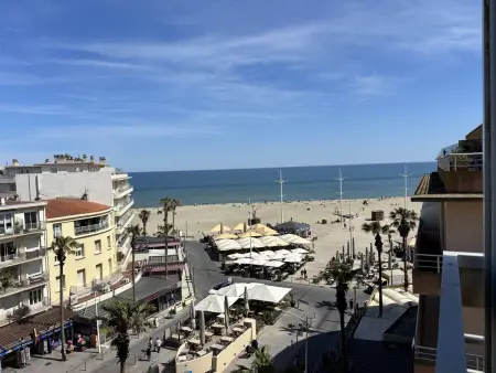 Location appartement à Canet en Roussillon, Appartement duplex vue mer, clim, parking - 4 pers.