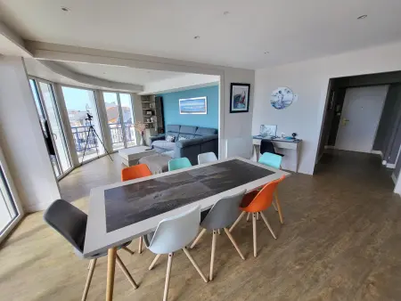 Appartement 100 m² grand balcon vue mer - 6 pers. : photo 6
