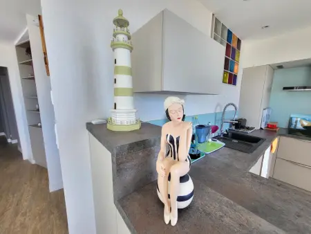 Appartement 100 m² grand balcon vue mer - 6 pers. : photo 8