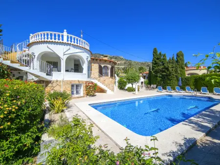 Serena, maison 6 pers. avec piscine à Calpe : photo 1