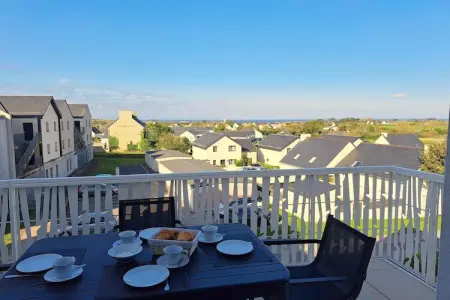 Location appartement à Plouarzel, Séjour familial avec vue sur mer à Plouarzel