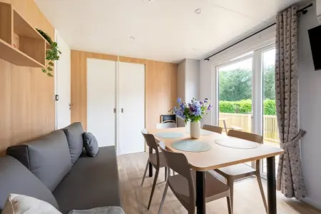 Caravane 6 personnes à Lembeke, terrasse privée : photo 2