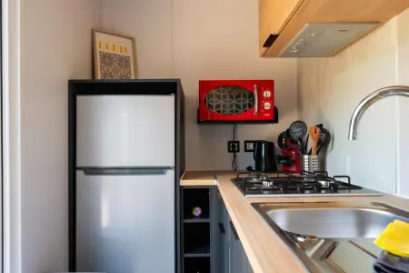 Caravane 6 personnes à Lembeke, terrasse privée : photo 12