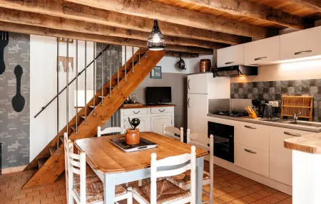 Maison pierre 7 pers. à Sevremont, terrasse jardin privé : photo 3